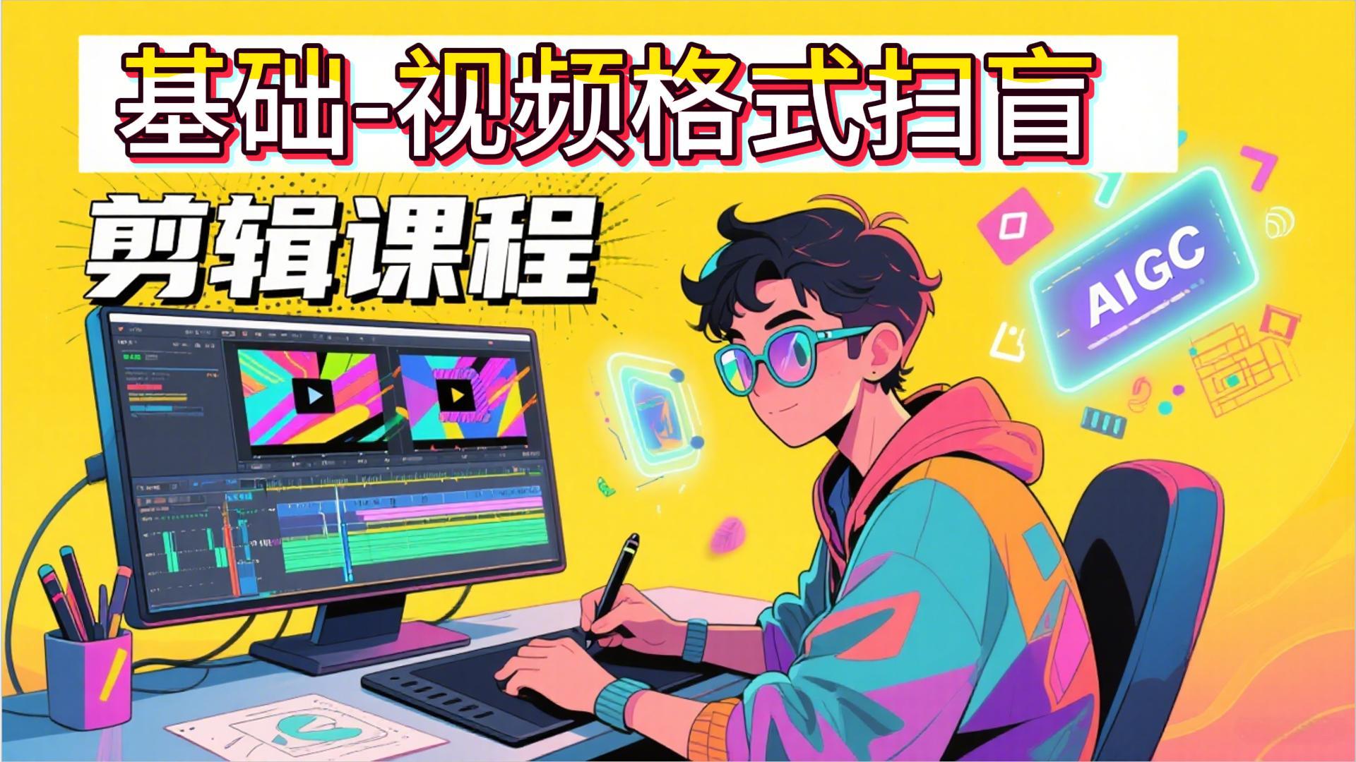 剪辑课程-基础-第1课-视频格式扫盲