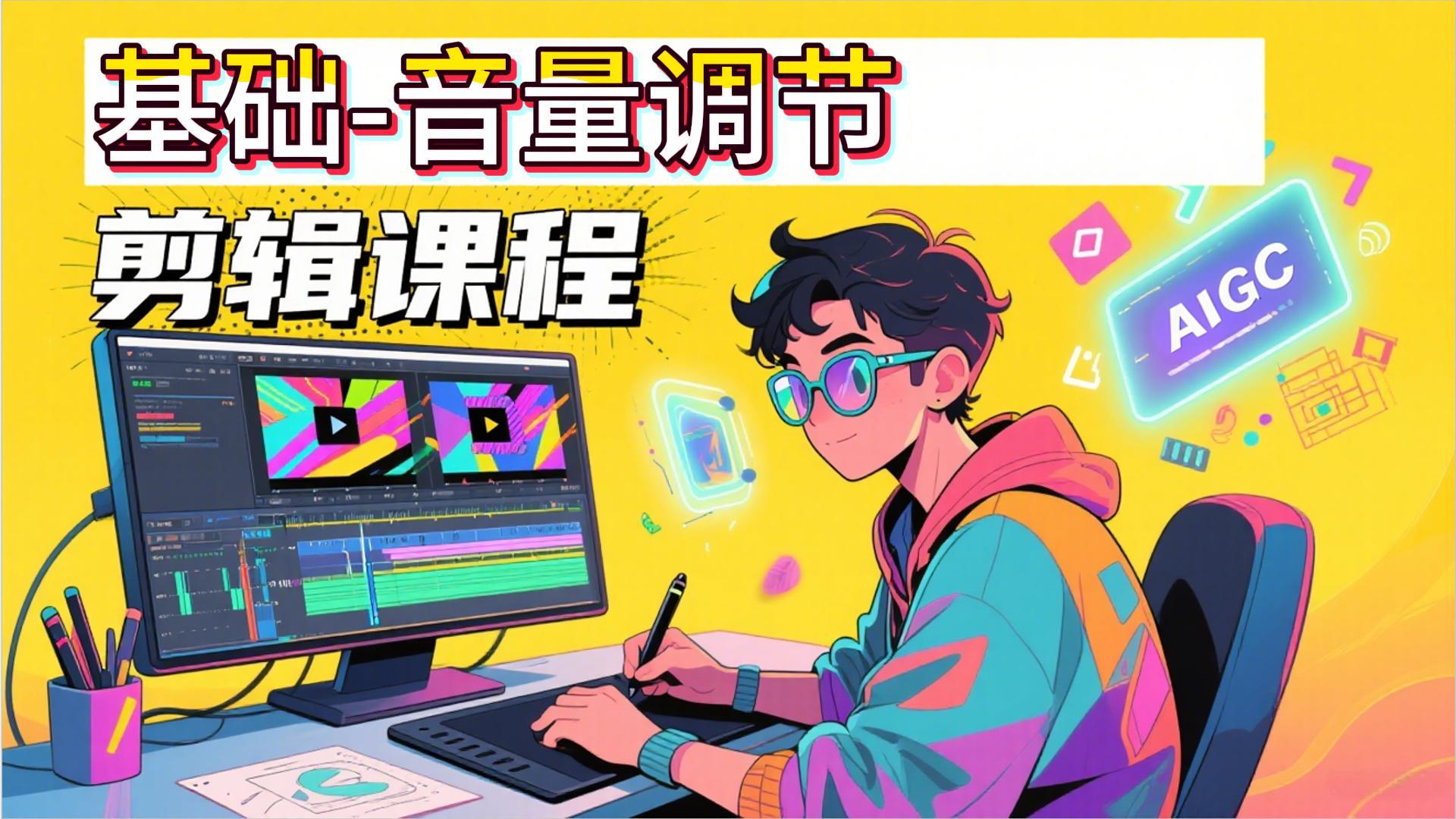 剪辑课程-基础-第5课-音量调节