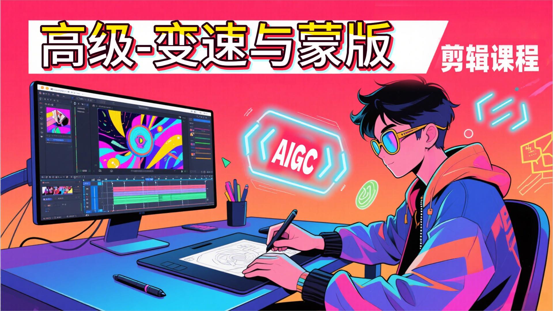 剪辑课程-高级-第7课-变速与蒙版